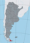 Mapa Ushuaia